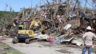 05-07-2024 Barnsdall, OK - Tornado damage and clean up