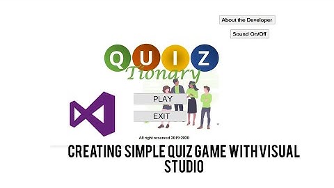 Programming II PROJECT-QUIZ GAME(VISUAL STUDIO)