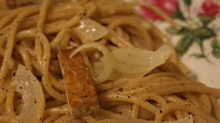 Pasta a la carbonara vegana by arianeando cocinando 4,468 views 9 years ago 2 minutes, 38 seconds