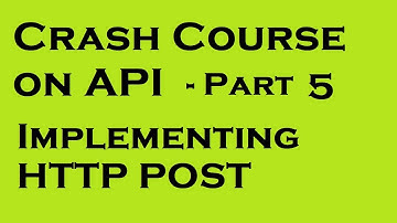 Crash Course API - Part 5 | Implementing POST endpoint | yusy4code