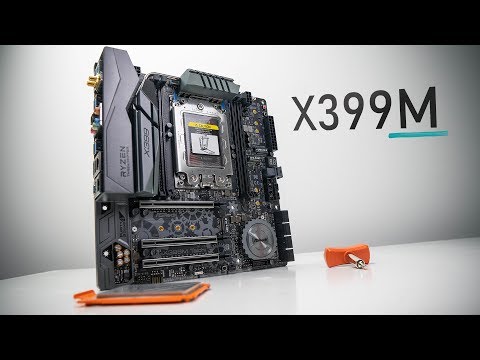 Micro ATX Threadripper! ASRock X399M Taichi Tested