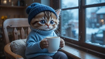 ❄️Adorable Tiny Cat