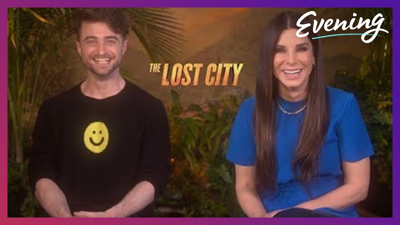 Sandra Bullock & Daniel Radcliffe dish on new movie, 'The Lost City' 🎞️✨