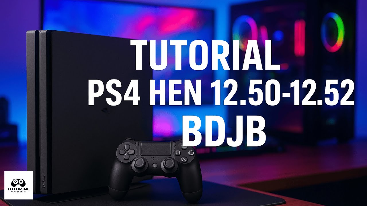 TUTORIAL PS4 HEN FW 12.50 - 12.52 BDJB