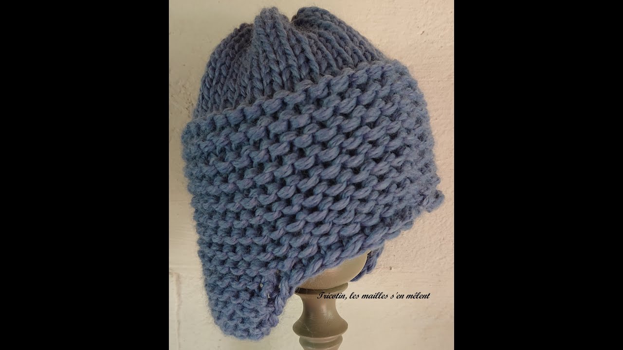 Tuto bonnet cache oreille au crochet