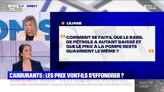 Pourquoi le baril de pétrole a autant baissé alors que le prix à la pompe reste presque le même ?