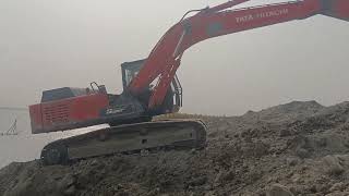 Amazing Wark | TATA HITECH Mechine in a Beautiful Moment of Dam Work | #poclainvideos | #JCBvideos