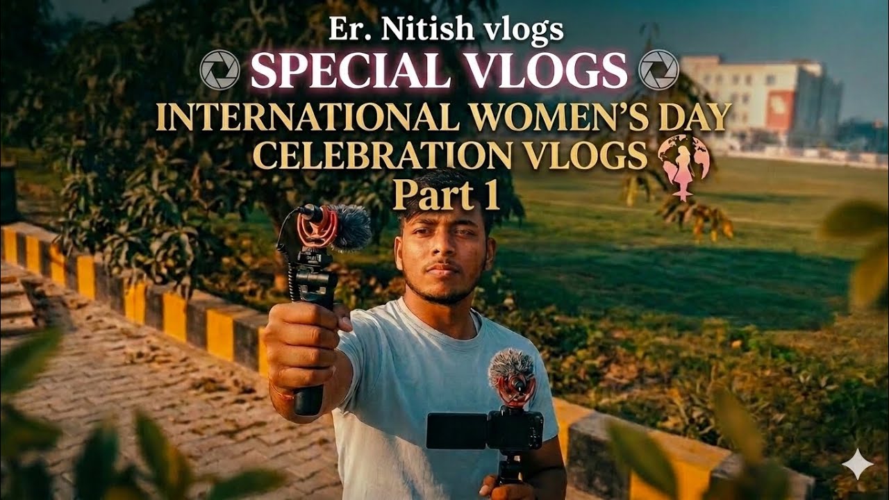 International Women's Day Celebration 2026 | Part 1 | Er. Nitish Vlogs | #youtubeshorts #vlog #viral