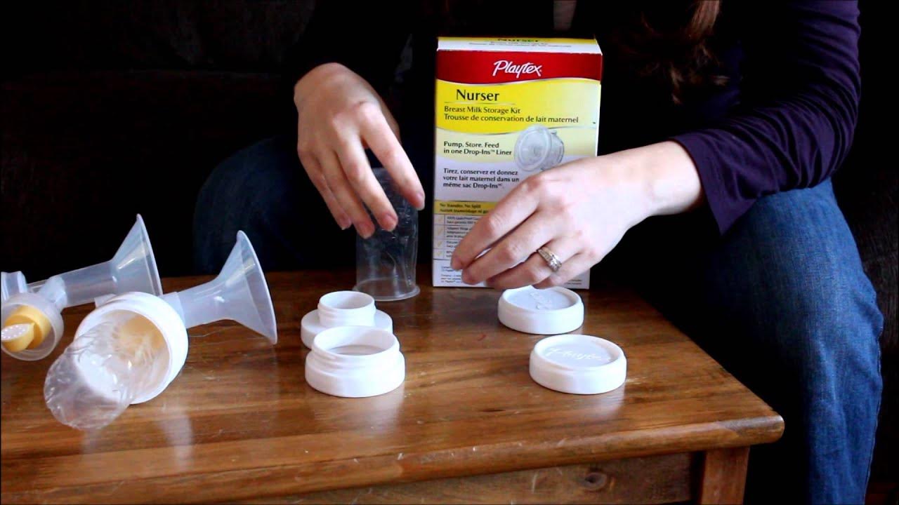 Playtex Nurser Milk Storage Kit Review - Pumping Breast Milk