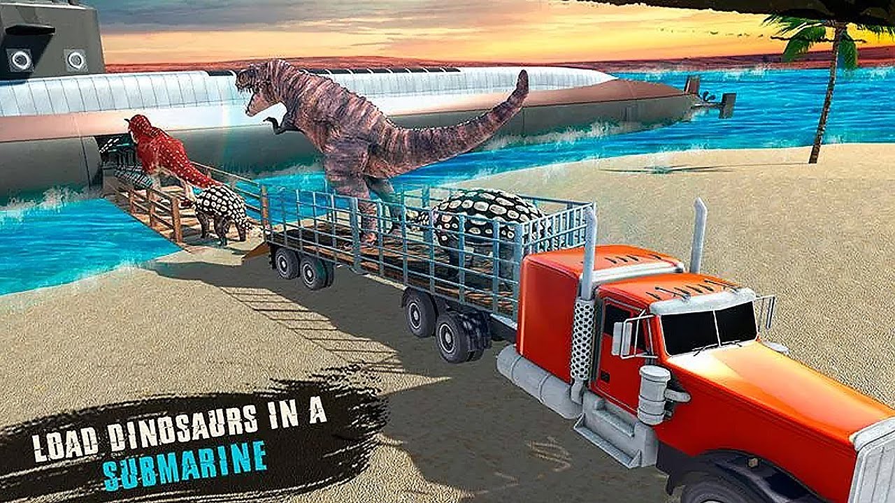 Underwater Dino Transport Game - Android Gameplay - YouTube