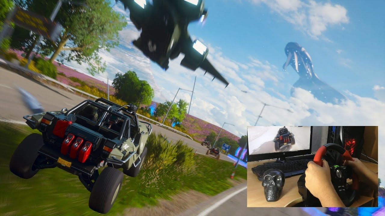 Logitech Formula Force Ex Forza Horizon 4 Halo Ivent Gameplay| Forza Horizon 4 ||Logitech Formula Force Ex - YouTube