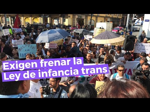 Ciudadanos rechazan Ley de Infancia Trans
