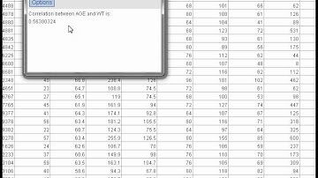 HOW TO VIDEO Dr Ami Gates Correlation Regression Prediction StatCrunch
