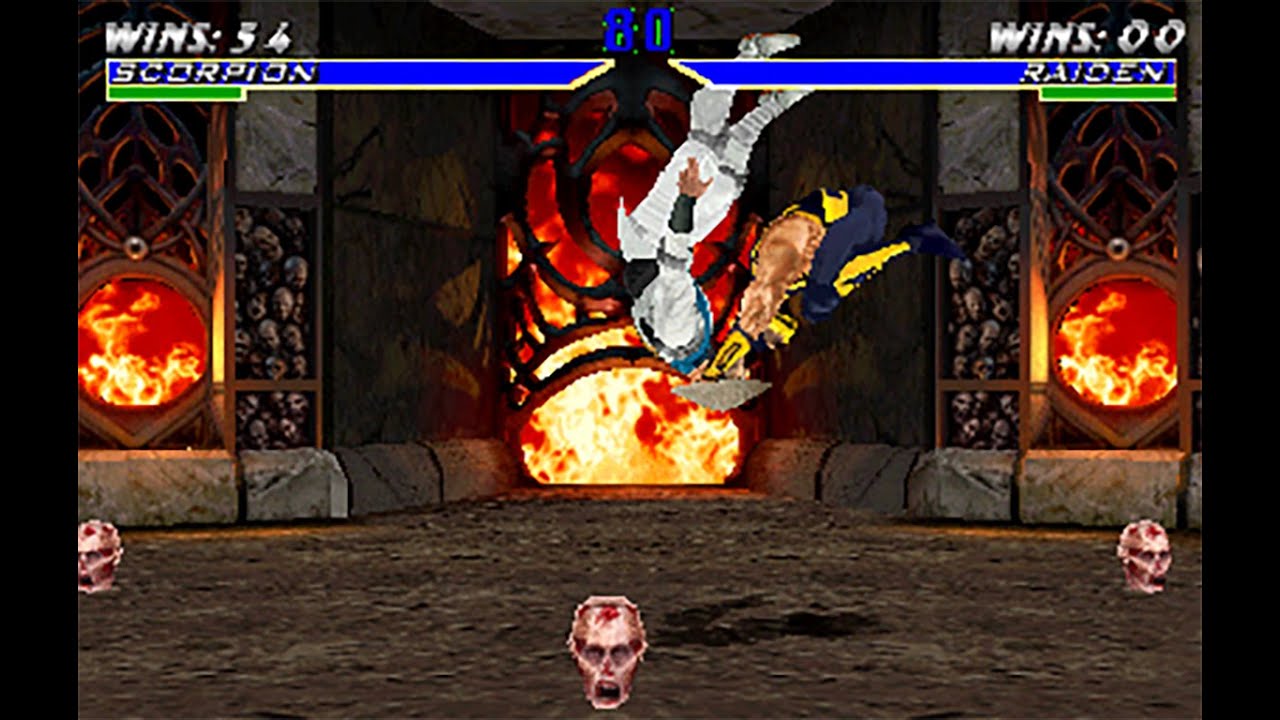 Mortal Kombat 4 - Scorpion - Air Throw