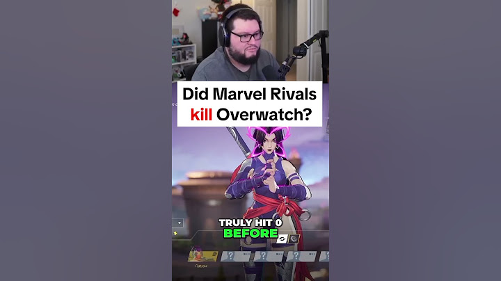 Marvel Rivals may have finished Overwatch ft Flats