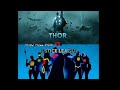 THOR VS JUSTICE LEAGUE #marvel #dc