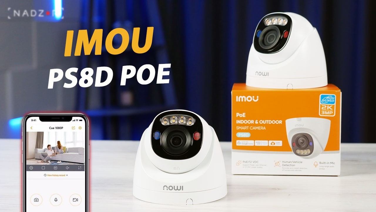 Imou PS8D 3 МП чи 5 МП: огляд і порівняння PoE-камер | NADZOR.UA