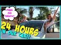 24 HOURS OVERNIGHT CHALLENGE IN OUR CAR || Taylor and Vanessa