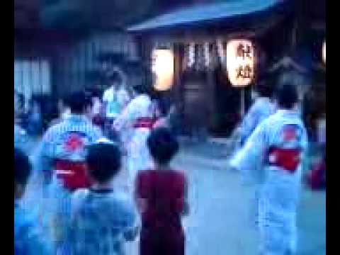 盆踊りでの「炭坑節」