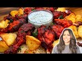 The best air fryer tandoori chicken  roast potatoes