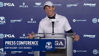 Rory McIlroy Round 3 Press Conference | 2023 PGA Championship