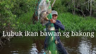 Tahan pukat dan menjala di sungai bakong,beluru