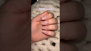 perfect for the weather rn #winter #nails #fypviralシ