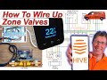 Replacing Your Old Programmer &amp; Room Thermostat with Hive Active Heating &amp; Wiring up the Zone Valves