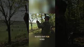 Gobbling across the river! #turkeyseason #spring
