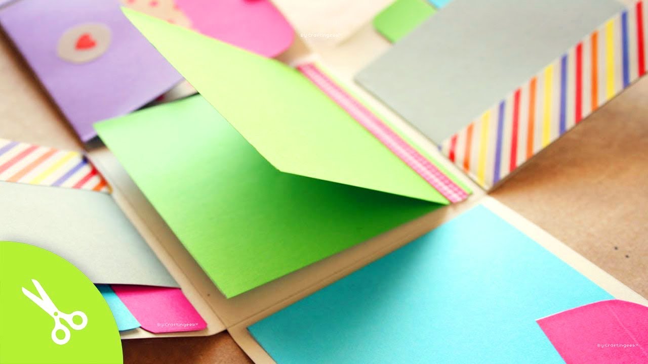 DIY: Álbum de scrapbook para bebé - Dibujos de Colores