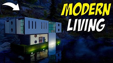 Clean MODERN House Build - Fallout 76 CAMP Tutorial