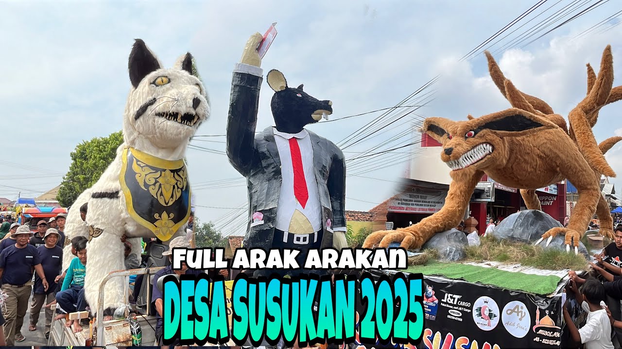 FULL ‼️ ARAK ARAKAN SUSUKAN 2025 Cirebon