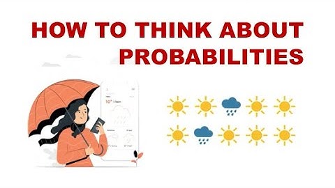 How to Think About Probabilities