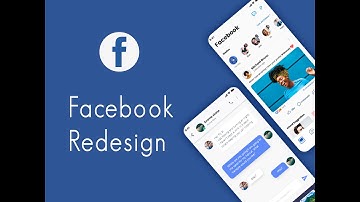 Facebook UI redesign.