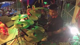 ลำซิ่งมันๆ เกี่ยวข้าวดอ + แก้วใบเก่า + โบว์รักสีดำ อ.ปฐมพรสัญจร Drummer