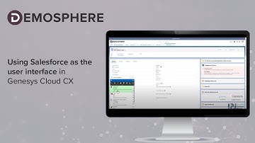 Using Salesforce as the user interface in Genesys Cloud CX