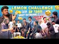 Lemon challenge with sr team went extremely crazy and funnyteamrishistylishofficial