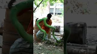 King Cobra Snake Prank On Public Part 5!  Emtiaz Bhuyan