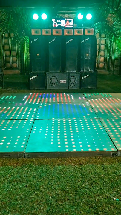 Floor Dj Setup #Djrajdigwar #dj_light_tricks #led #djlights #dj #djlighting #ledparlight