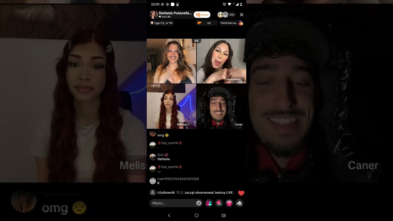 Stefania, caner Melissa tik tok 