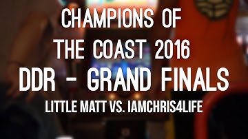 [CotC 2016] DDR2014 GRAND FINALS | Little Matt vs iamchris4life - Over The "Period"