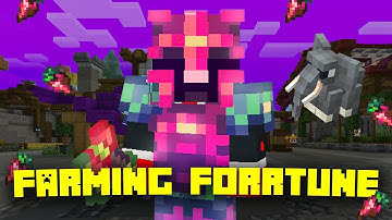 How To Get Max Farming Fortune In Craftersmc Skyblock