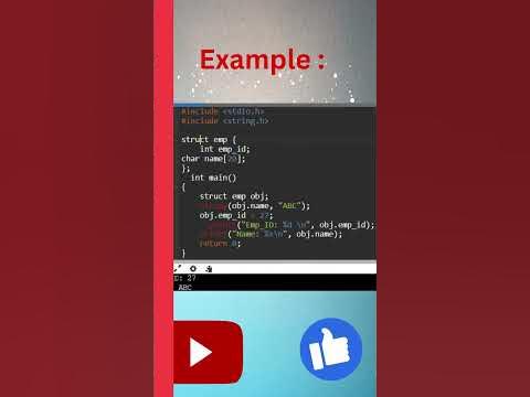 Structure in C programming // C programming // Structure - YouTube