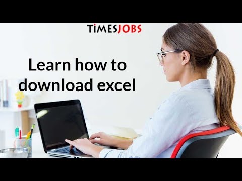 How to download excel sheet from Timesjobs.com