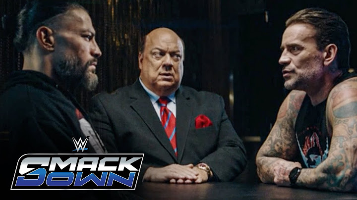 Roman Reigns and CM Punk will go to war together one time only: SmackDown highlights, Nov. 29, 2024