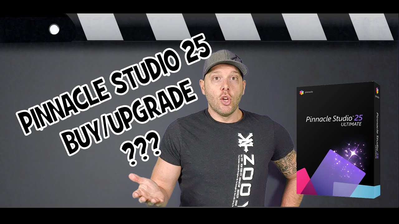 Pinnacle studio 25 buy or upgrade - YouTube