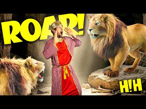 ROAR! 🦁 Daniel and the Lions Den | Christian Kids Dance Song | Hey! Hosanna