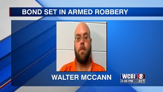 Bond set for man accused of robbing a vape shop in Noxapater