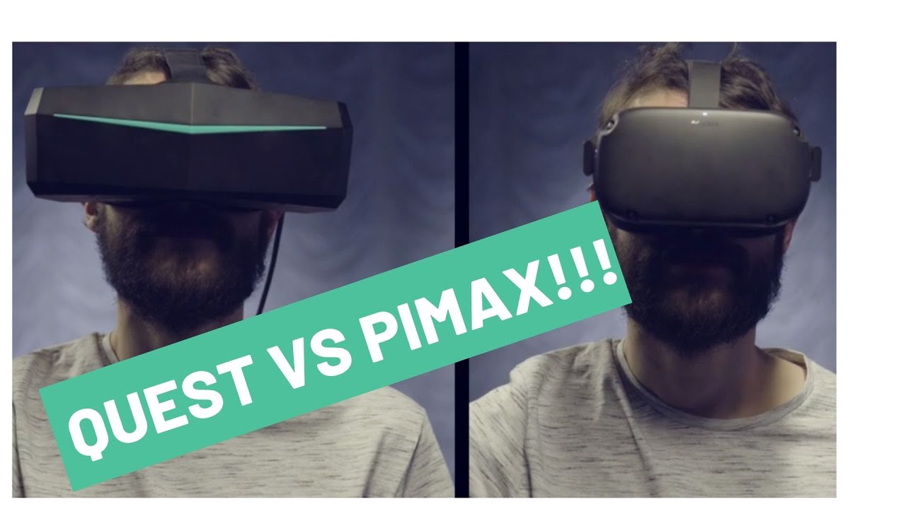 dreng Sport Kronisk Test av Oculus Quest: Quest vs Pimax - YouTube