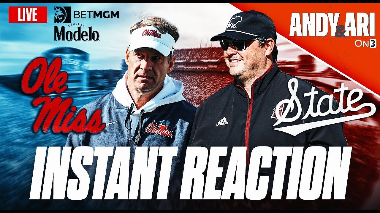 Ole Miss-Mississippi State INSTANT REACTION | Recapping the Egg Bowl, Lane Kiffin's Decision